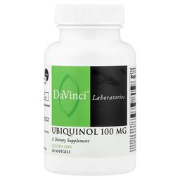 Davinci Laboratories Ubiquinol 100 Mg 30 Softgels