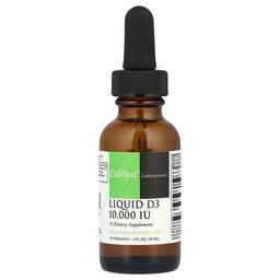 Davinci Laboratories Liquid D3 10 000 Iu 1 Fl Oz 30 Ml
