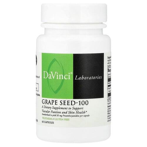 Davinci Laboratories Grape Seed 100 100 Mg 60 Capsules