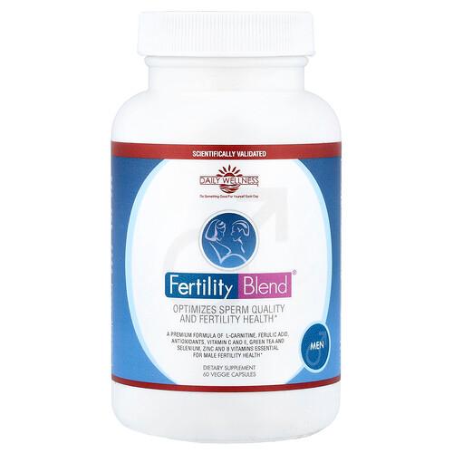 Daily Wellness Company Fertility Blend For Men 60 Veggie Capsules
