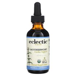 Eclectic Herb Motherwort Extract Cardiac Support 500 Mg 2 Fl Oz 60 Ml