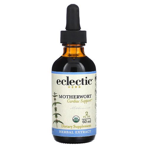 Eclectic Herb Motherwort Extract Cardiac Support 500 Mg 2 Fl Oz 60 Ml