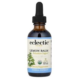 Eclectic Herb Lemon Balm Extract Relaxation Support 2 Fl Oz 60 Ml