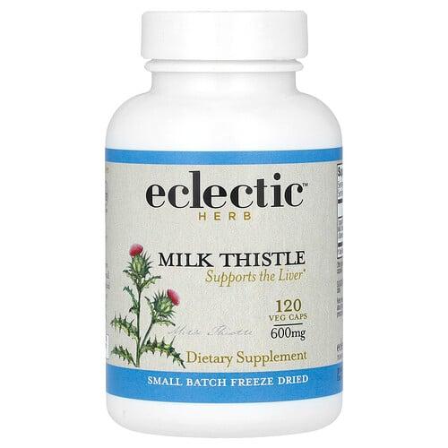 Eclectic Herb Milk Thistle 120 Veg Caps 600 Mg Per Capsule product image