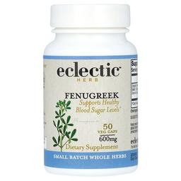 Eclectic Herb Herb Fenugreek 600 Mg 50 Veg Caps