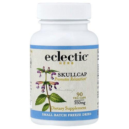 Eclectic Herb Skullcap Promotes Relaxation 350 Mg 90 Veg Caps
