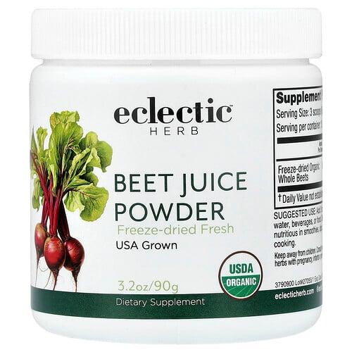 Eclectic Herb Beet Juice Powder 3 2 Oz 90 G