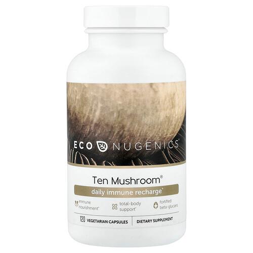 Econugenics Ten Mushroom 120 Vegetarian Capsules product image