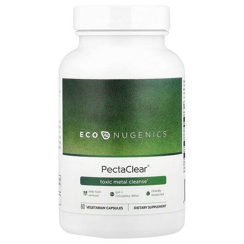 Econugenics Pectaclear Toxic Metal Cleanse 60 Vegetarian Capsules