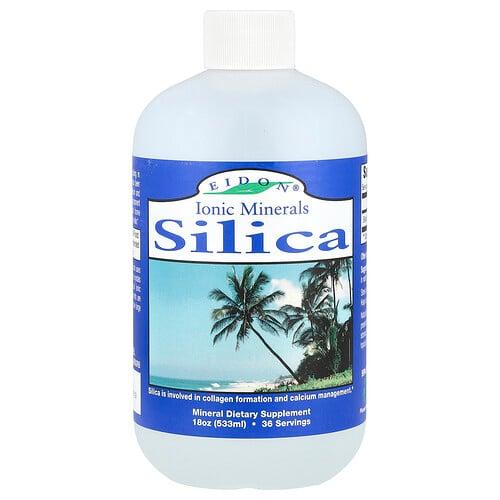 에이돈 미네랄 서플리먼츠 Eidon Ionic Minerals, Ionic Minerals, 실리카, 533ml(18oz) product image