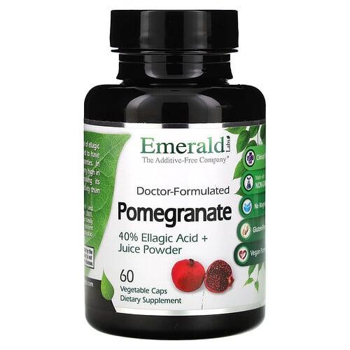 Emerald Laboratories Pomegranate 60 Vegetable Caps 725 Mg Per Capsule