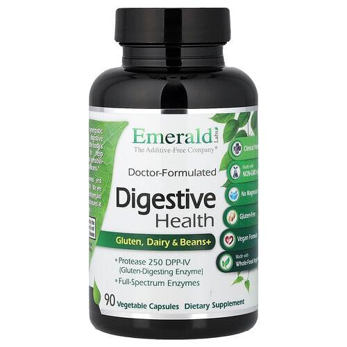 Emerald Laboratories Digestive Health Gluten Dairy Beans 90 Vegetable Caps