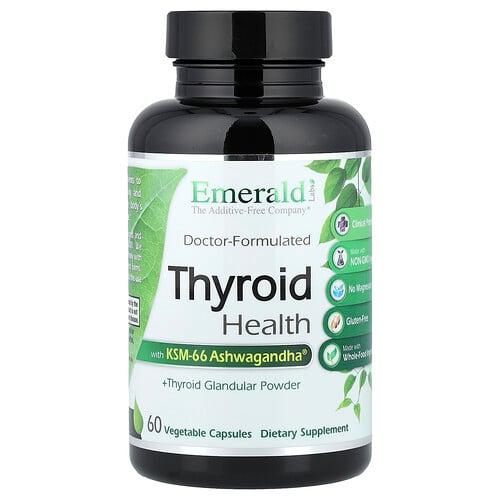 Emerald Laboratories Thyroid Health 60 Vegetable Capsules