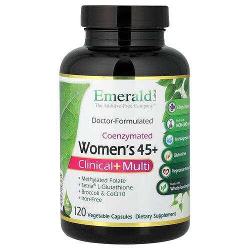 Emerald Laboratories Coenzymated Women S 45 Clinical Multi 120 Vegetable Caps