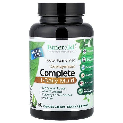 Emerald Laboratories Coenzymated Complete 1 Daily Multi 60 Vegetable Caps