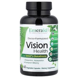 Emerald Laboratories Vision Health With Setria L Glutathione 60 Vegetable Capsules