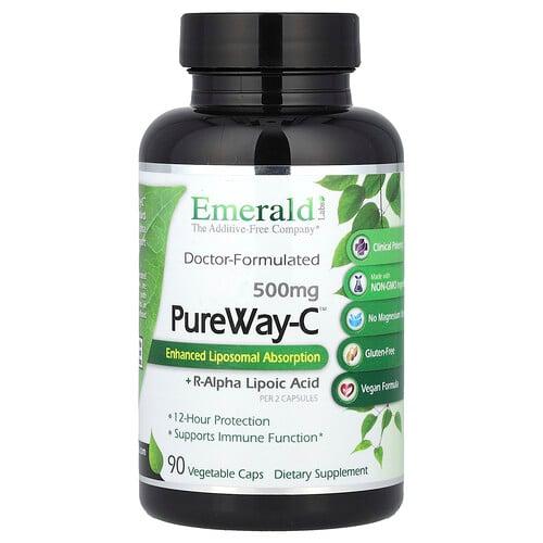 Emerald Laboratories Pureway C R Alpha Lipoic Acid 90 Vegetable Caps