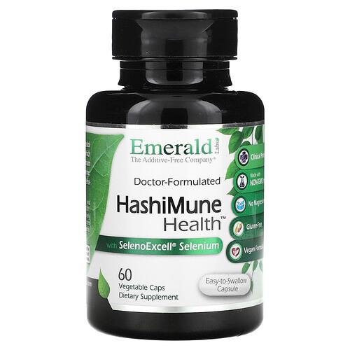 Emerald Laboratories Hashimune Health With Selenoexcell Selenium 60 Vegetable Caps