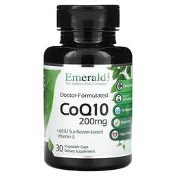 Emerald Laboratories Coq10 200 Mg 30 Vegetable Caps
