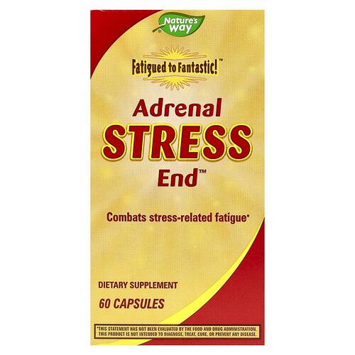 Nature S Way Fatigued To Fantastic Adrenal Stress End 60 Capsules