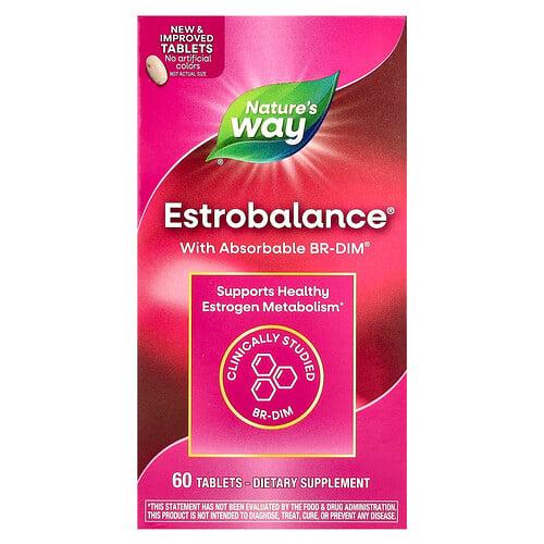 Nature S Way Estrobalance With Absorbable Br Dim 60 Tablets