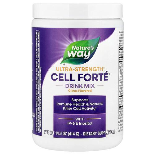 Nature S Way Cell Fort Drink Mix With Ip 6 Inositol Ultra Strength Citrus 14 6 Oz 414 G