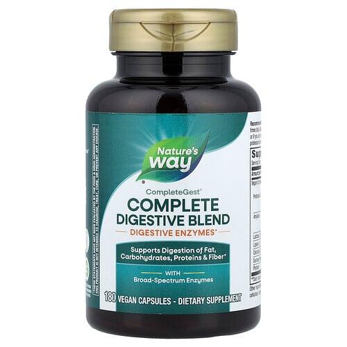 Nature S Way Completegest Complete Digestive Blend 180 Vegan Capsules