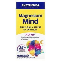 Enzymedica Magnesium Mind 120 Capsules 350 Mg Per Capsule