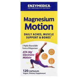 Enzymedica Magnesium Motion 120 Capsules 40 Mg Per Capsule
