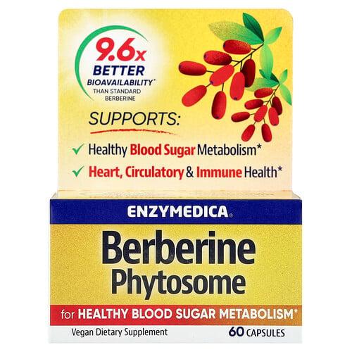 Enzymedica Berberine Phytosome 60 Capsules 275 Mg Per Capsule product image