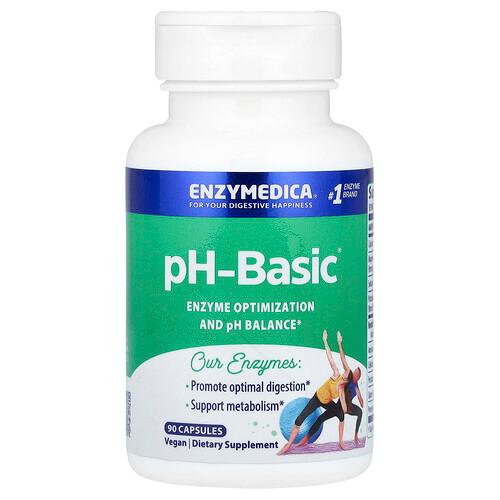 엔자이메디카 Enzymedica, pH-Basic, 캡슐 90정 product image