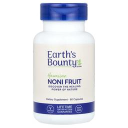 Earth S Bounty Hawaiian Noni Fruit 60 Capsules 500 Mg Per Capsule