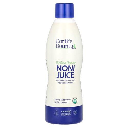 Earth S Bounty Tahitian Organic Noni Juice 32 Fl Oz 946 Ml