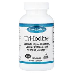 Euromedica Tri Iodine 12 5 Mg 90 Capsules