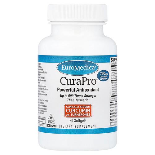 Euromedica Curapro 30 Softgels product image