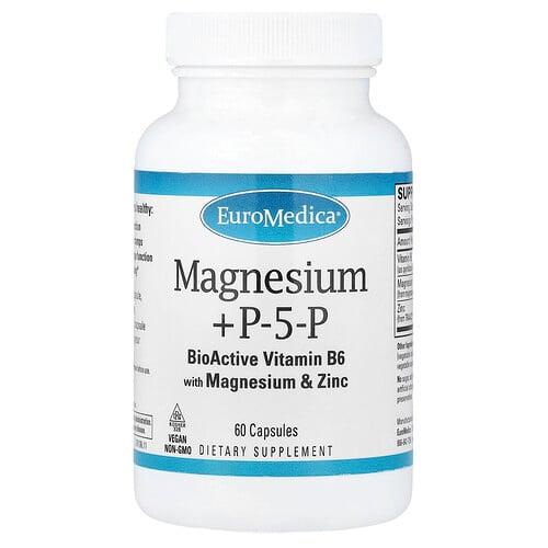 Euromedica Magnesium P5p 60 Capsules