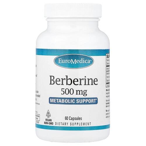 Euromedica Berberine 500 Mg 60 Capsules