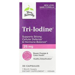 Terry Naturally Tri Iodine 25 Mg 30 Capsules