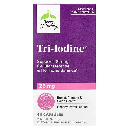 Terry Naturally Tri Iodine 25 Mg 60 Capsules
