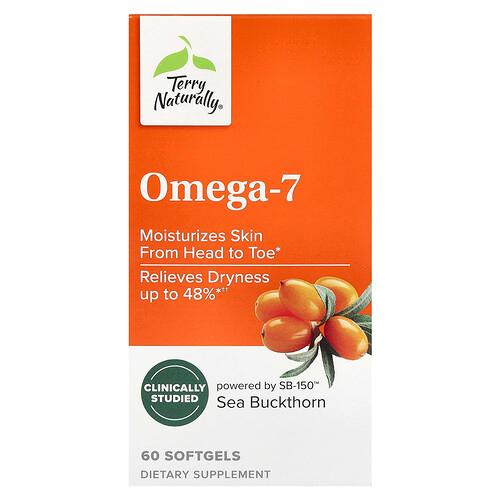 테리 내추럴리 Terry Naturally, 오메가7, 소프트젤 60정 product image