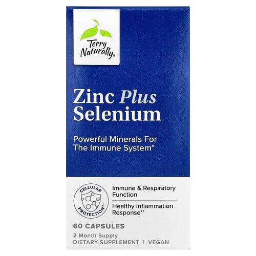 Terry Naturally Zinc Plus Selenium 60 Capsules