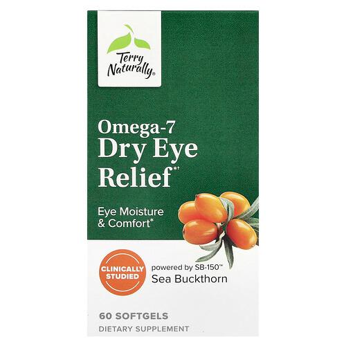 Terry Naturally Omega 7 Dry Eye Relief 60 Softgels