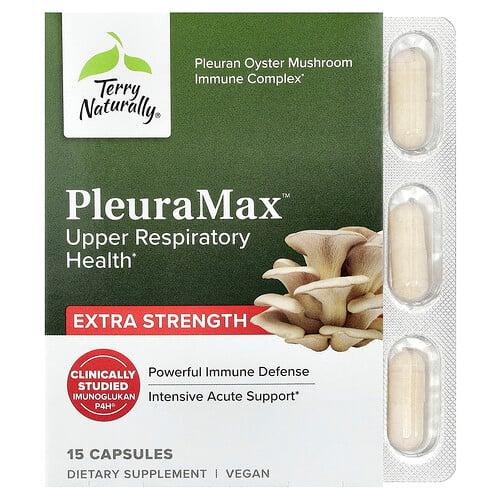 Terry Naturally Pleuramax Upper Respiratory Health 15 Capsules