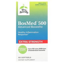 Terry Naturally Bosmed 500 Advanced Boswellia 60 Softgels 500 Mg Per Softgel