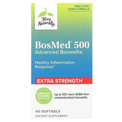Terry Naturally Bosmed 500 Advanced Boswellia 60 Softgels 500 Mg Per Softgel