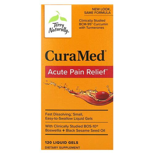 Terry Naturally Curamed Acute Pain Relief 120 Liquid Gels