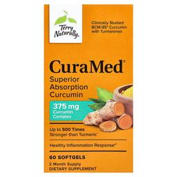 Terry Naturally Curamed Superior Absorption Curcumin 60 Softgels