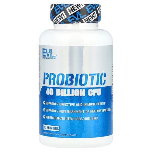 Evlution Nutrition Probiotic 60 Veggie Capsules