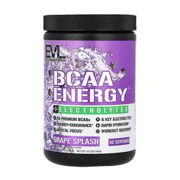 Evlution Nutrition Bcaa Energy Plus Electrolytes Grape Splash 12 2 Oz 345 G