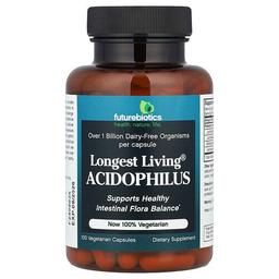 Futurebiotics Longest Living Acidophilus 100 Vegetarian Capsules